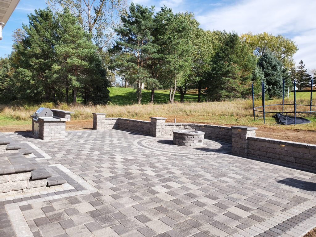 Paver stone patio contractor near me in Minnesota
