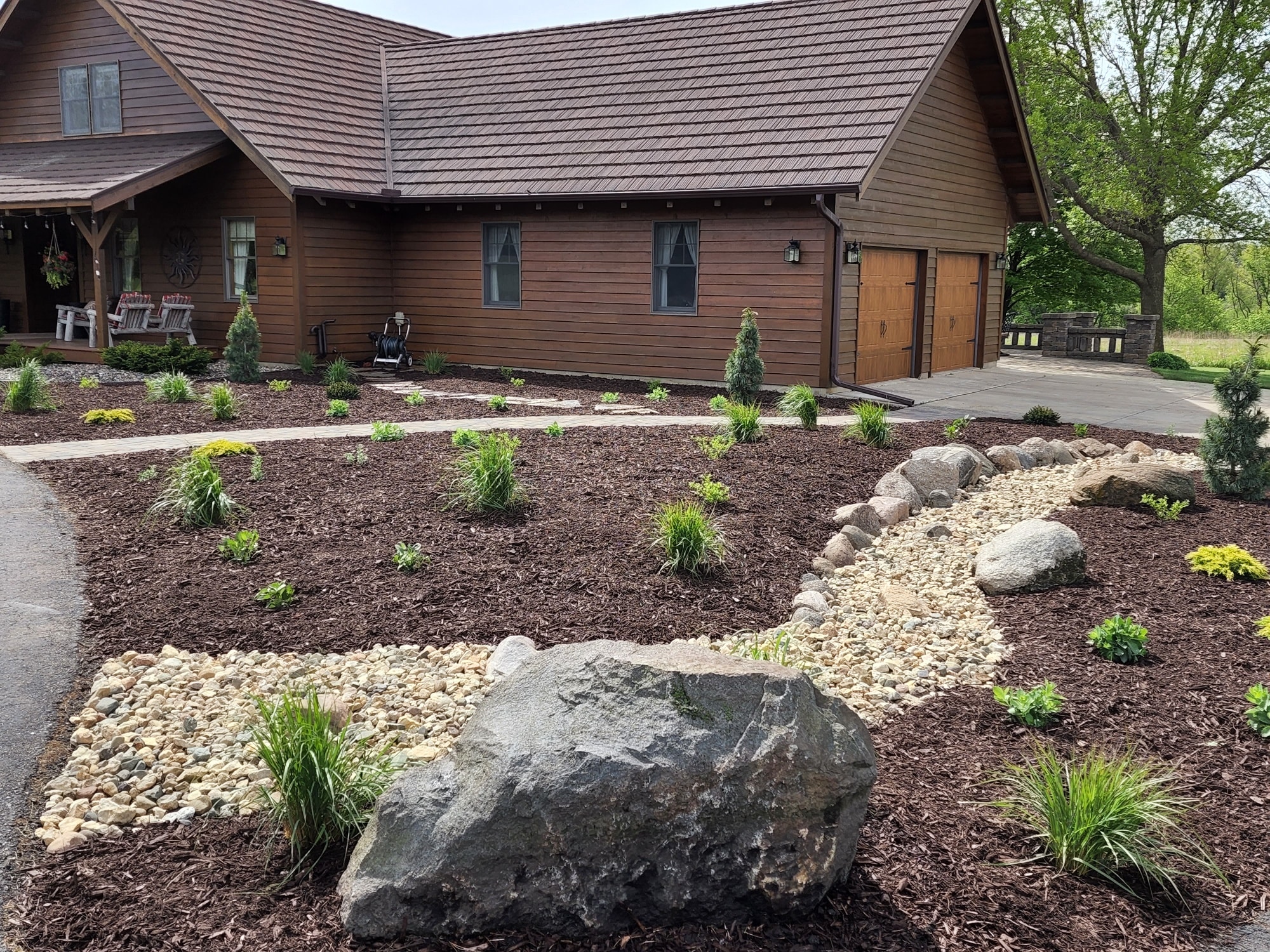 landscape plantings